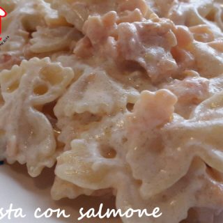 Pasta con salmone - La cucina di nonna Rita
