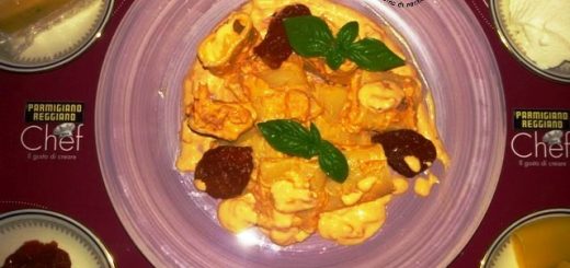 Paccheri crema di parmigiano e pomodoro - La cucina di nonna Rita