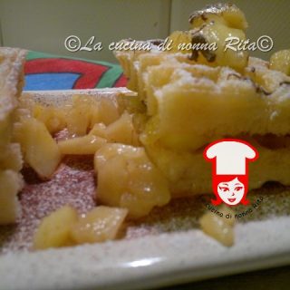 Mini tortine waffel - La cucina di nonna Rita
