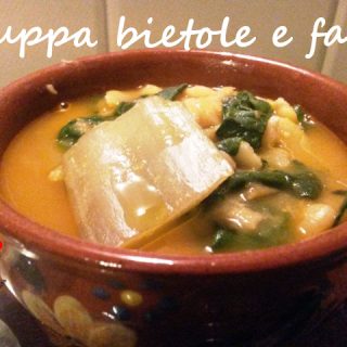 Zuppa bietole e fave - La cucina di nonna Rita