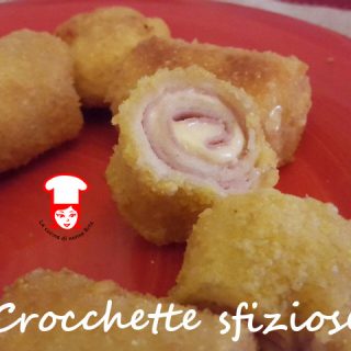 Crocchette sfiziose con prosciutto e formaggio - La cucina di nonna Rita
