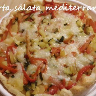 Torta salata mediterranea - La cucina di nonna Rita